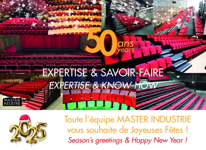 JOYEUSES FÊTES DE FIN D'ANNÉE DE LA PART DE MASTER INDUSTRIE !